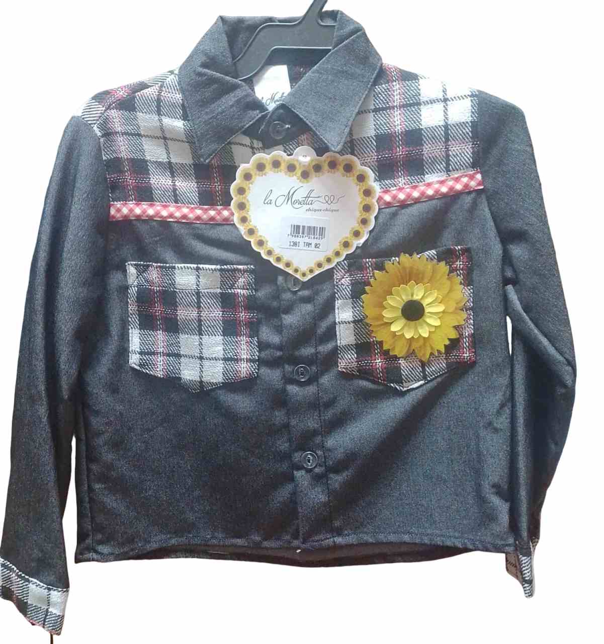 CAMISA JUNINA JEANS